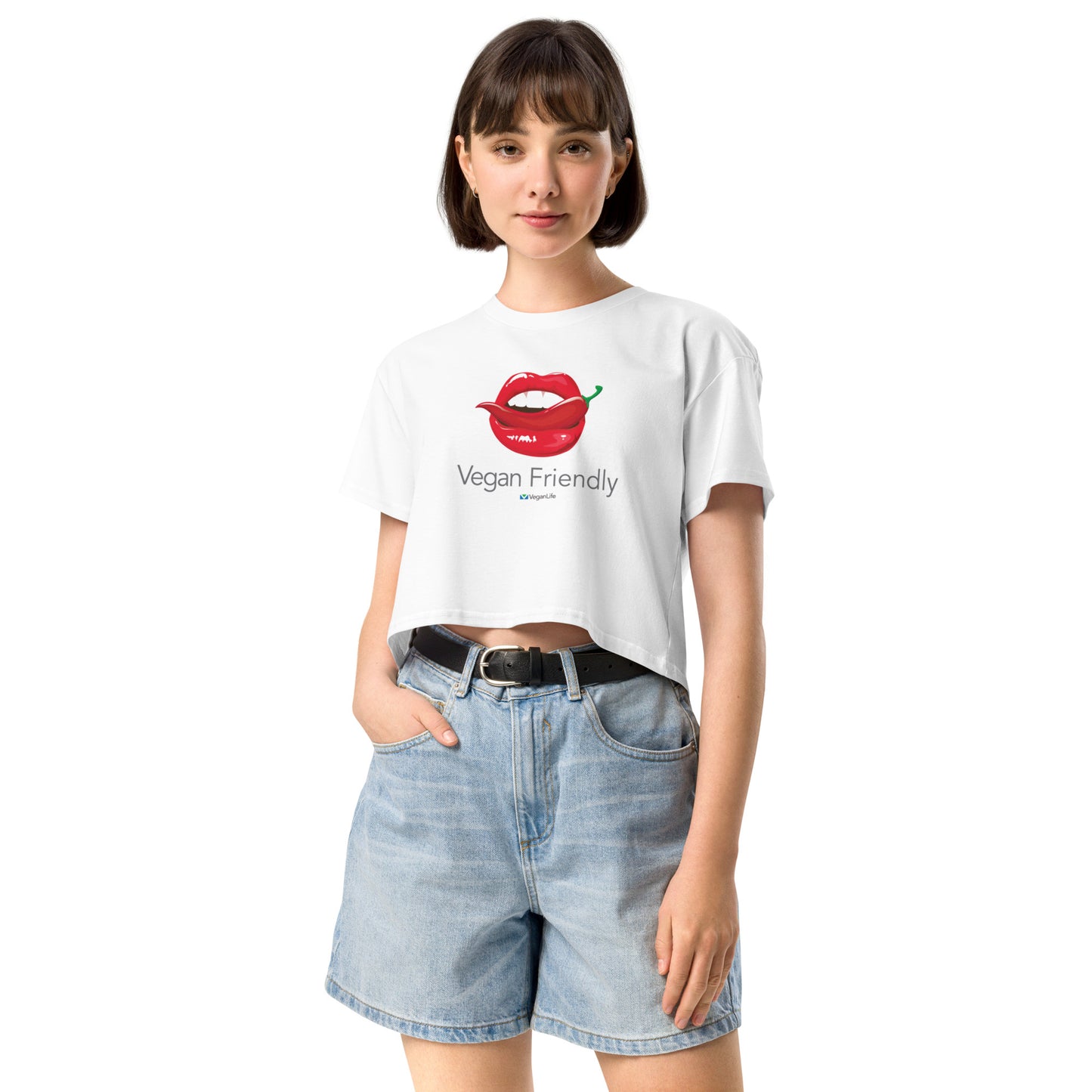 Vegan Friendly Women’s Crop Top
