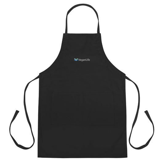 Vegan Life Embroidered Apron