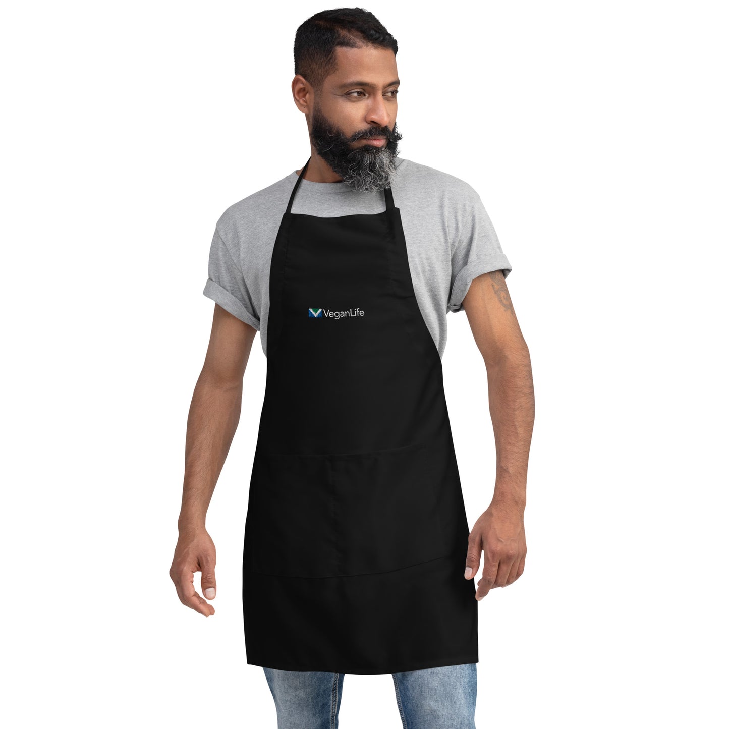 Vegan Life Embroidered Apron