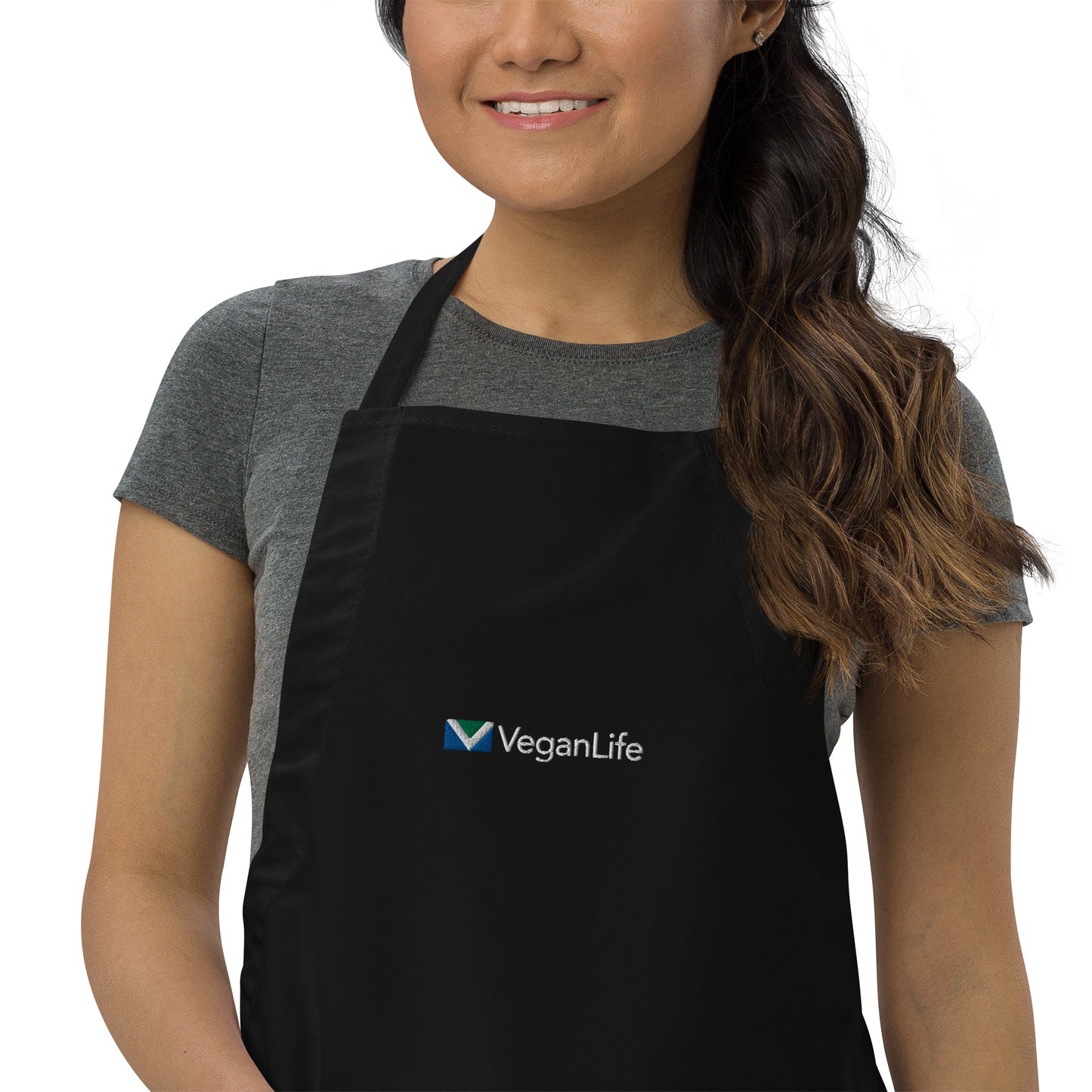 Vegan Life Embroidered Apron