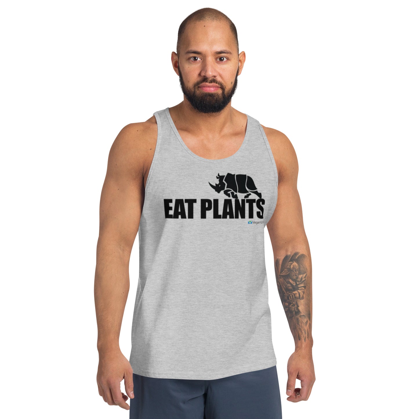 Eat Plants Men's Tank Top