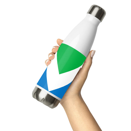 Vegan Flag Stainless Steel Water Bottle