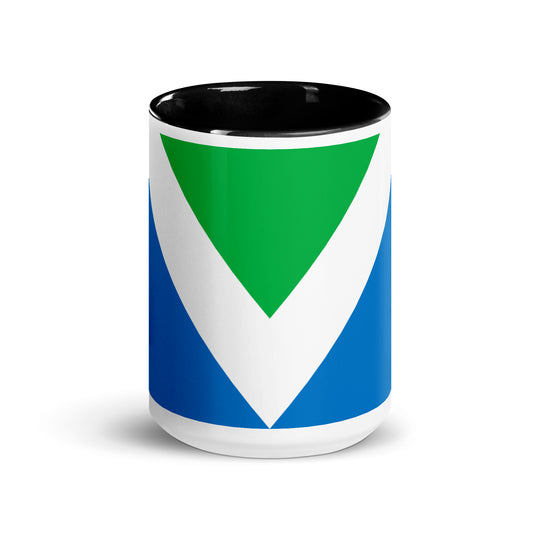 Vegan Flag Mug with Color Inside